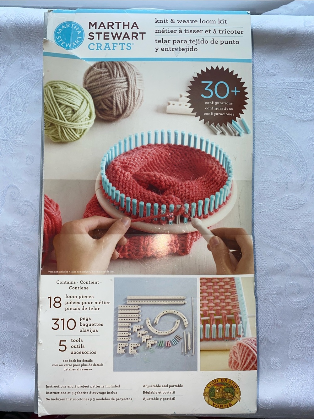 MARTHA STEWART CRAFTS | KNIT & WEAVE LOOM KIT